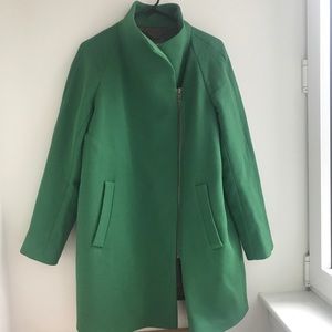 Size 14 J.Crew Double Cloth Italian Envelope Coat